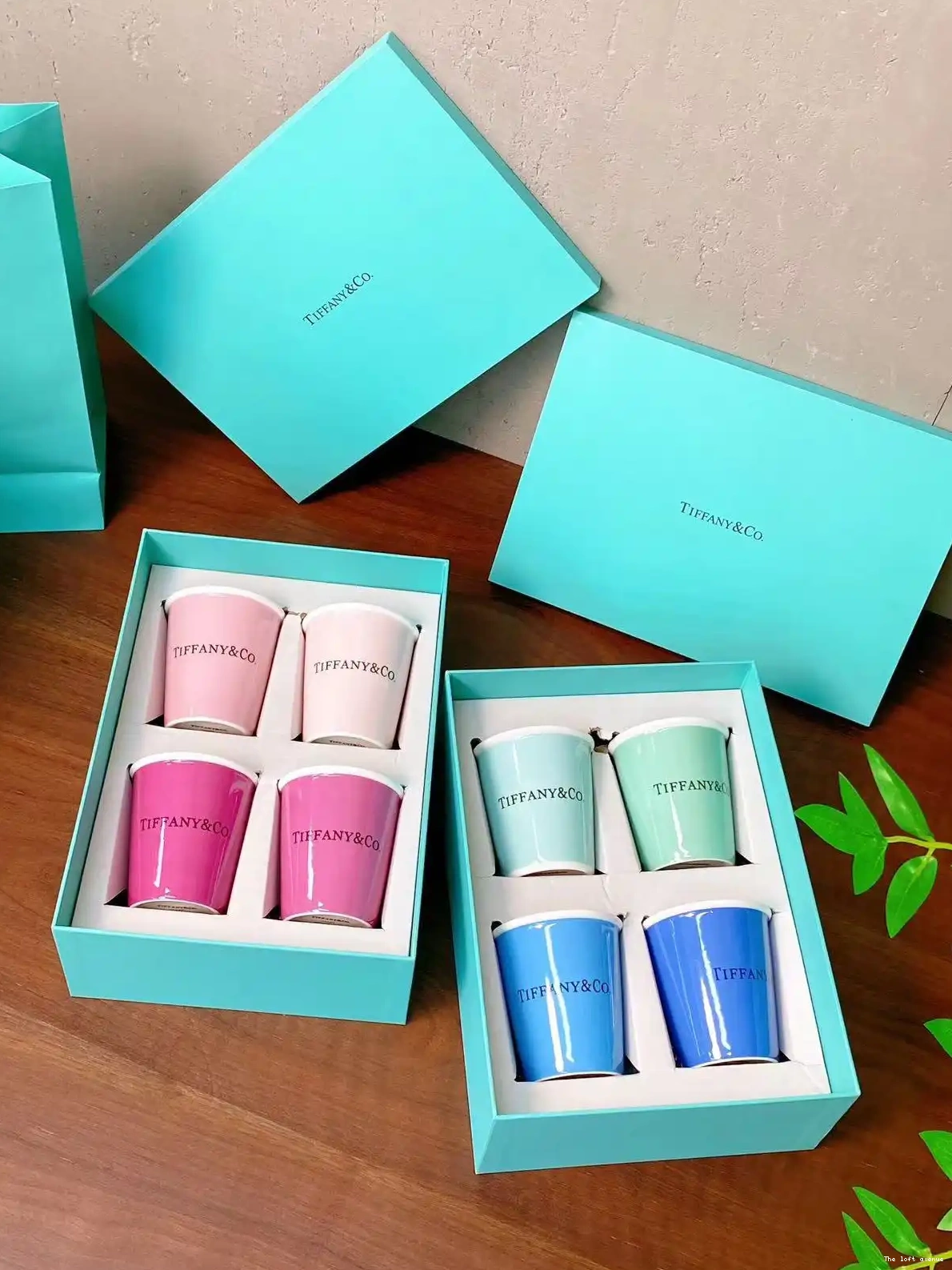 SET TIFFANY COFFEE 1.0 CUP 0703